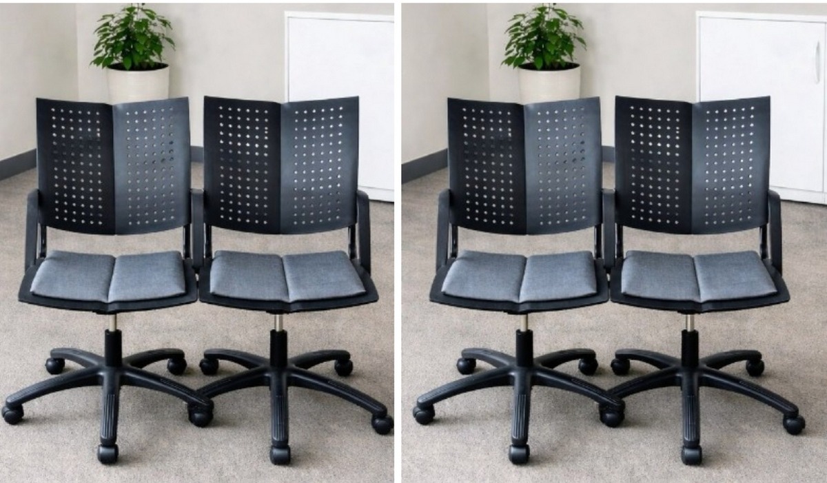 Mødebord & 4 HÅG mødestole