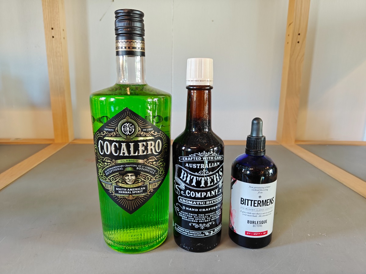 3 forskellige slags spiritus