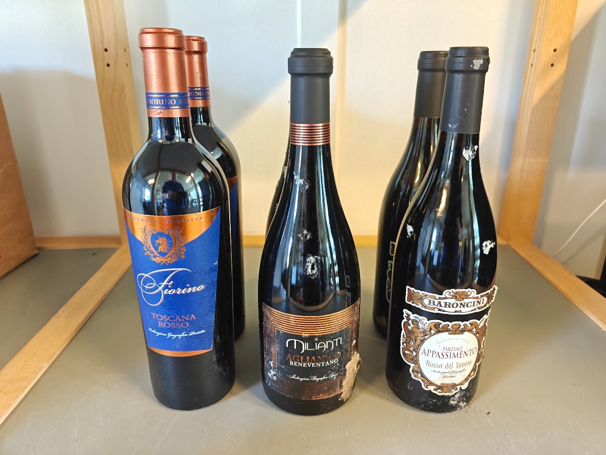 6 fl. italiensk rødvin (6)