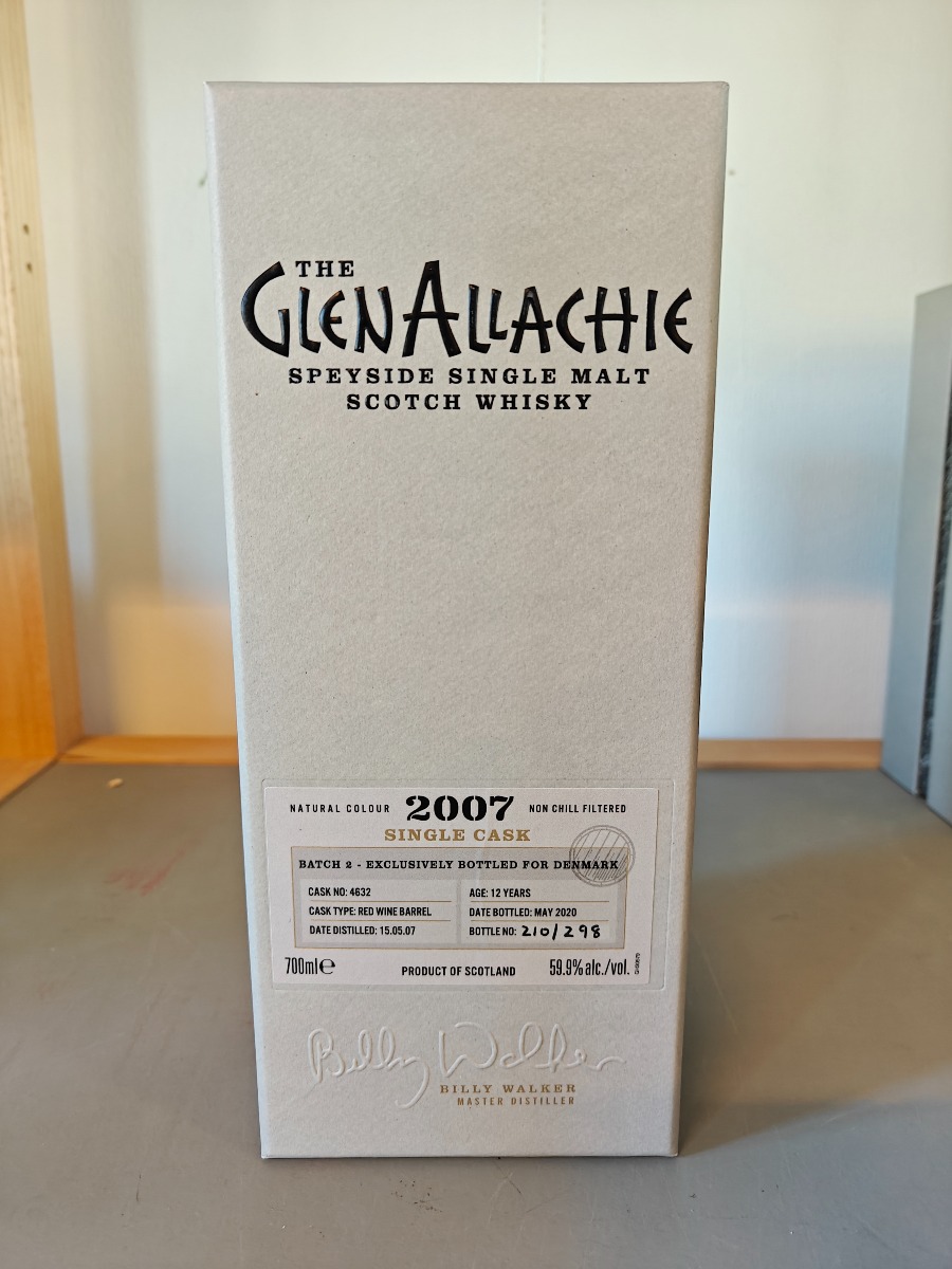 Glen Allachie single cask 2007