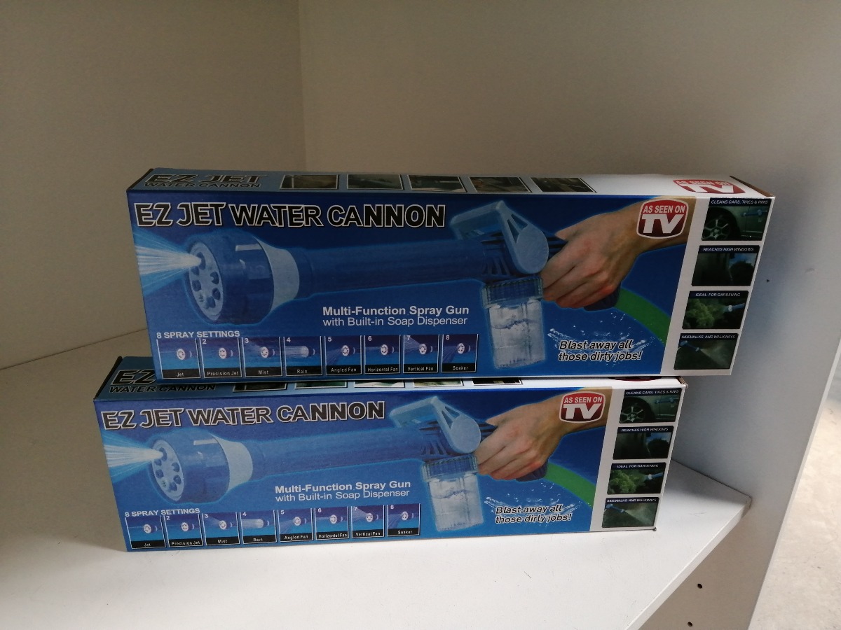 EZ jet water cannon, CLEANmaxx overfladerenser m. sprayfunktion 