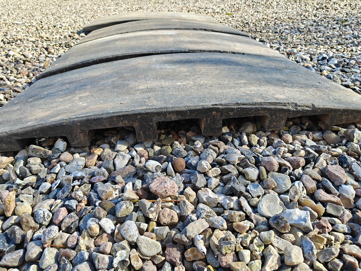 4 stk overkørselsramper 