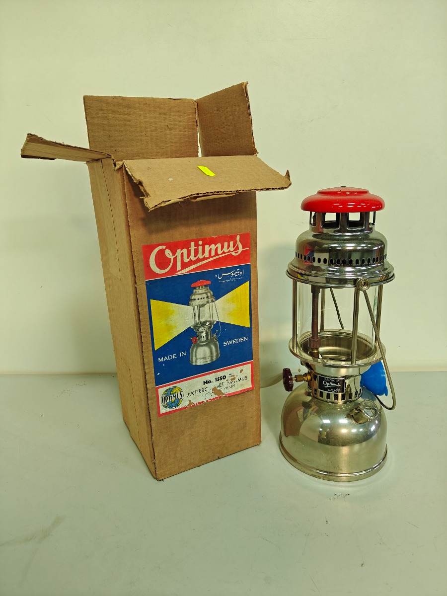 Optimus 1550 petroleumslampe