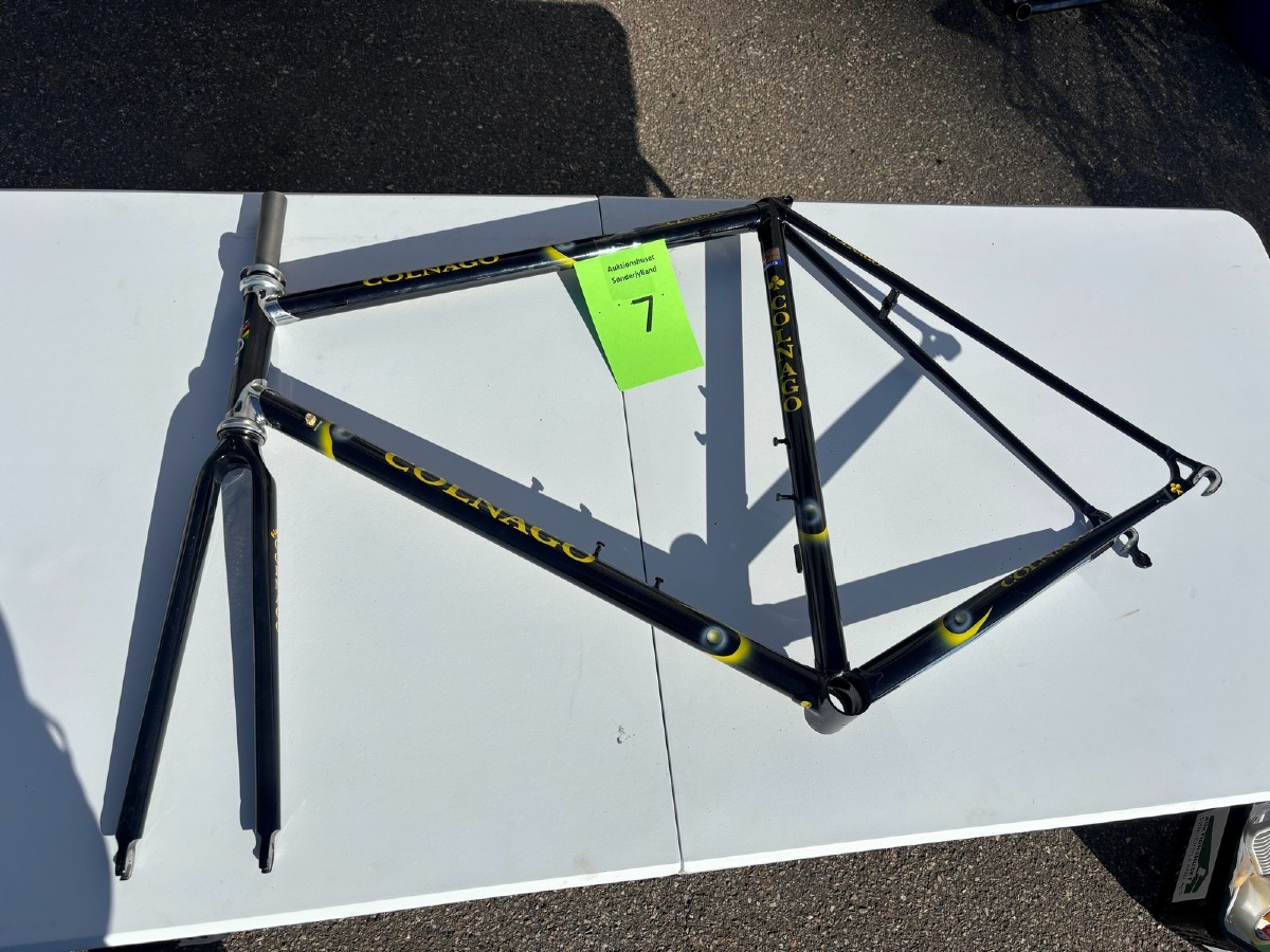 Colnago racercykel stel med forgaffel