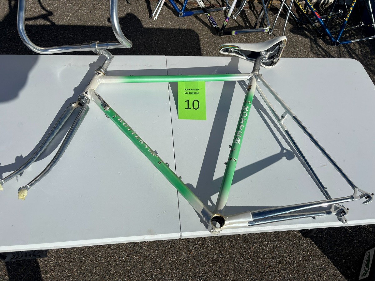 Køhler racercykel stel med forgaffel