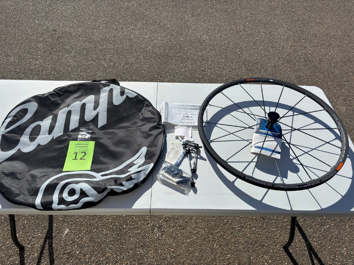 Campagnolo Zonda hjul med taske og tilbehør