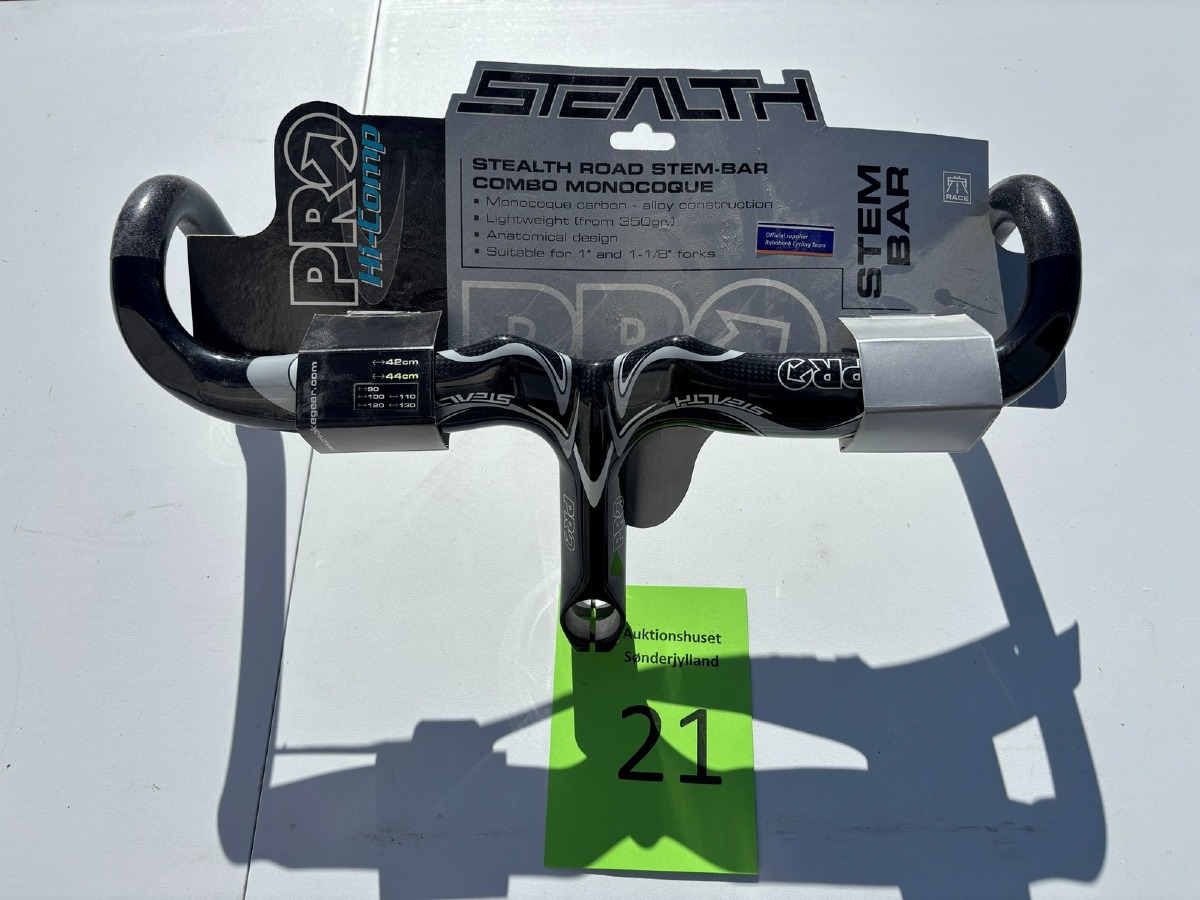 PRO Stealth carbon styr/stem combo (monocoque)