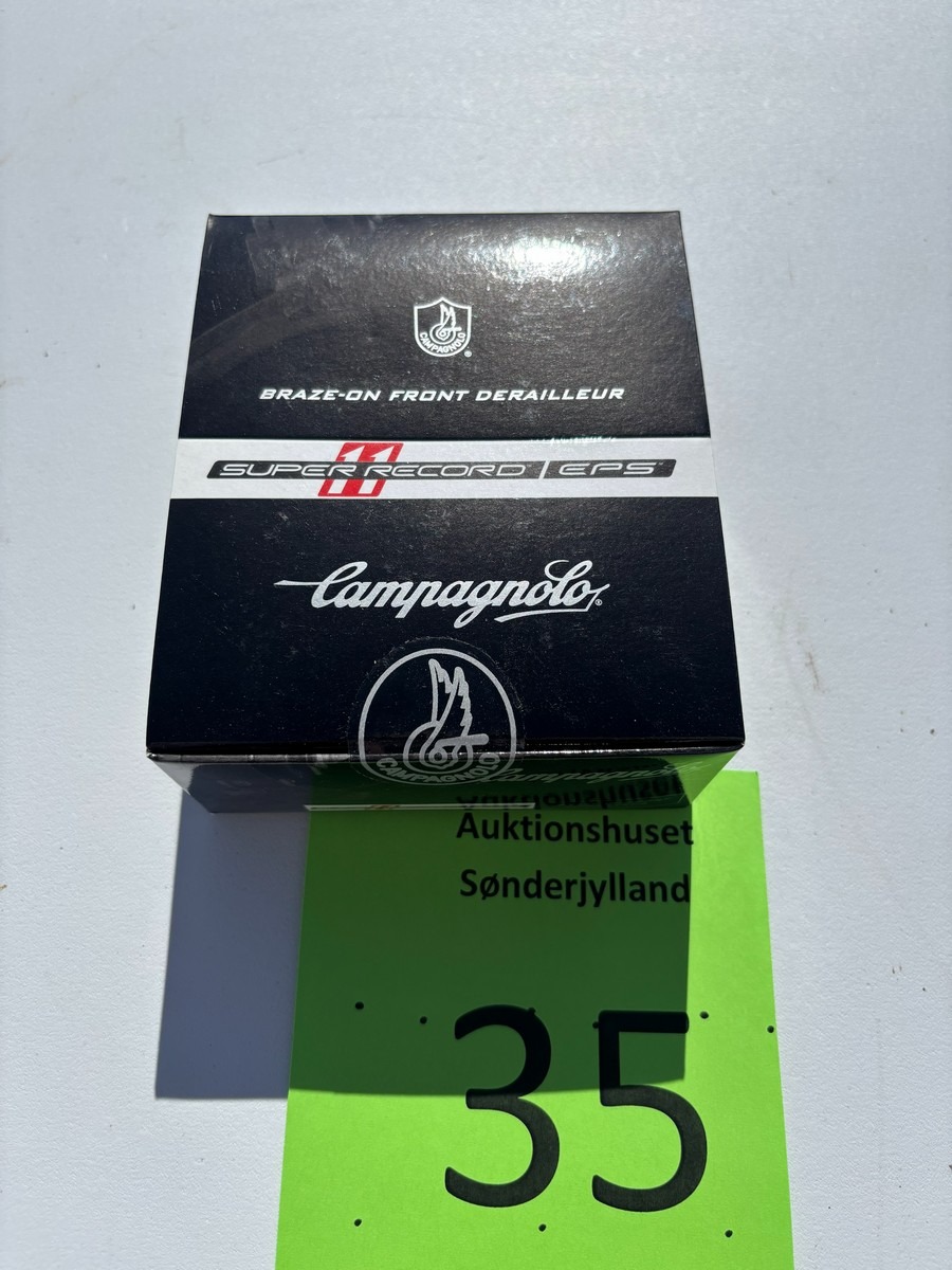 Campagnolo Super record EPS braze-on front der (Ubrugt)