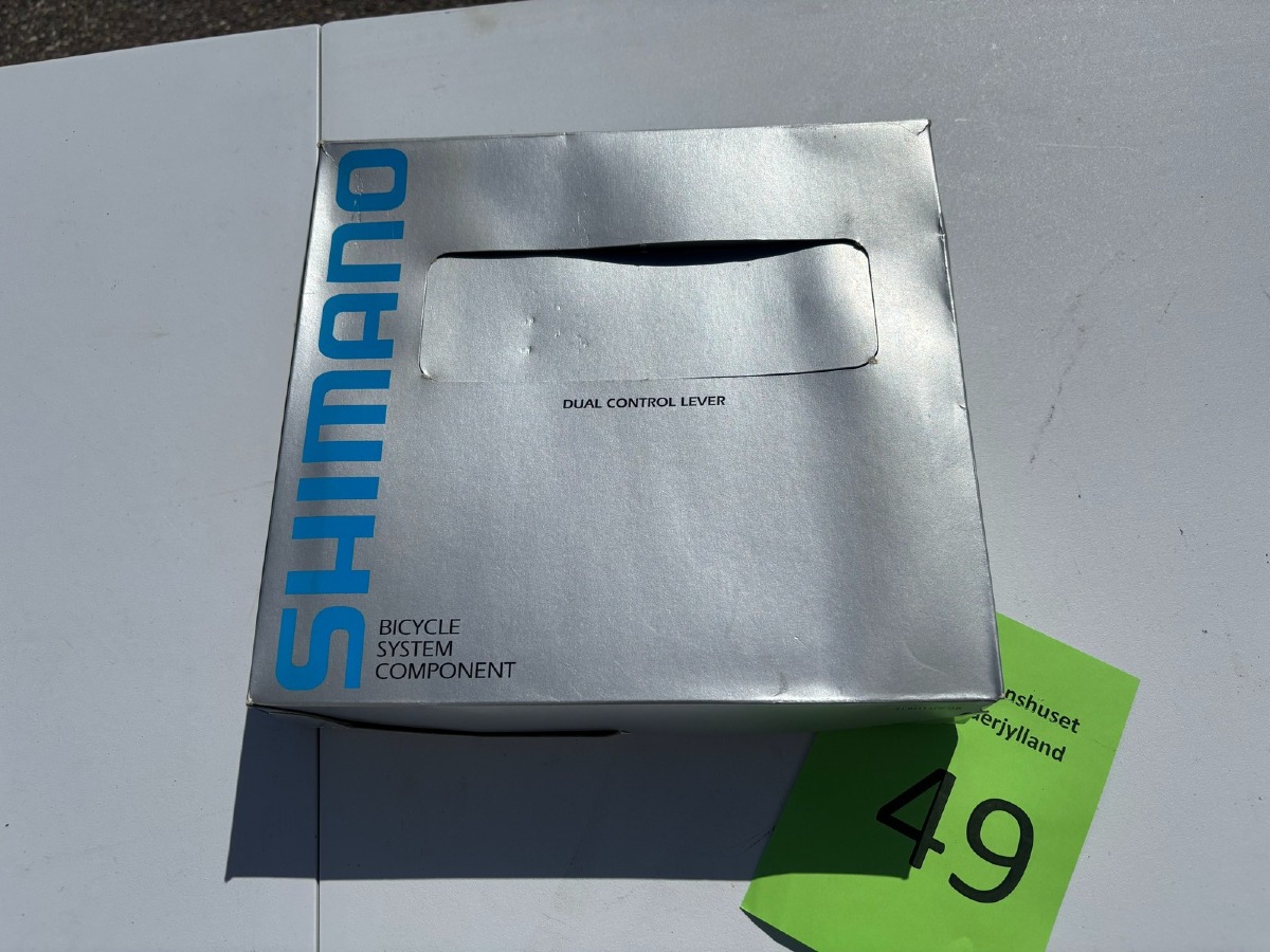 Shimano ST-4400 dual control gear- og bremsegreb (7-speed) i original æske (Ubrugt)