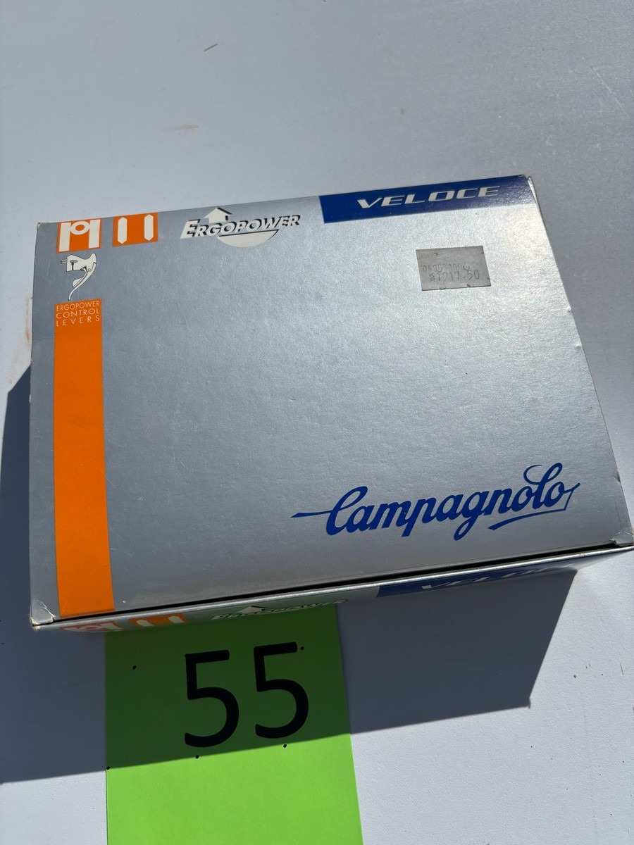 Campagnolo Veloce Ergopower gear- og bremsegreb i original æske (Ubrugt)