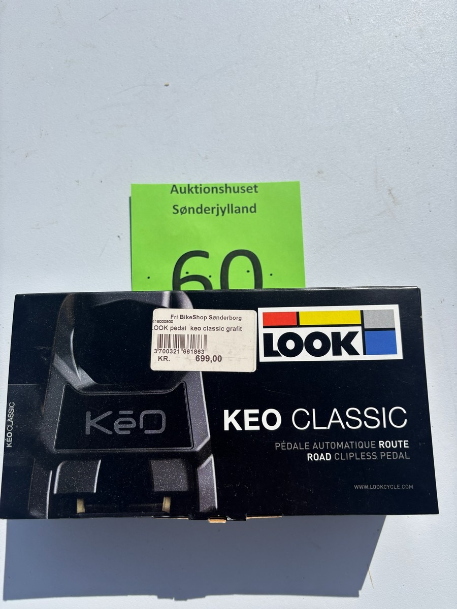 Look pedal Keo Classic grafit (Ubrugt)