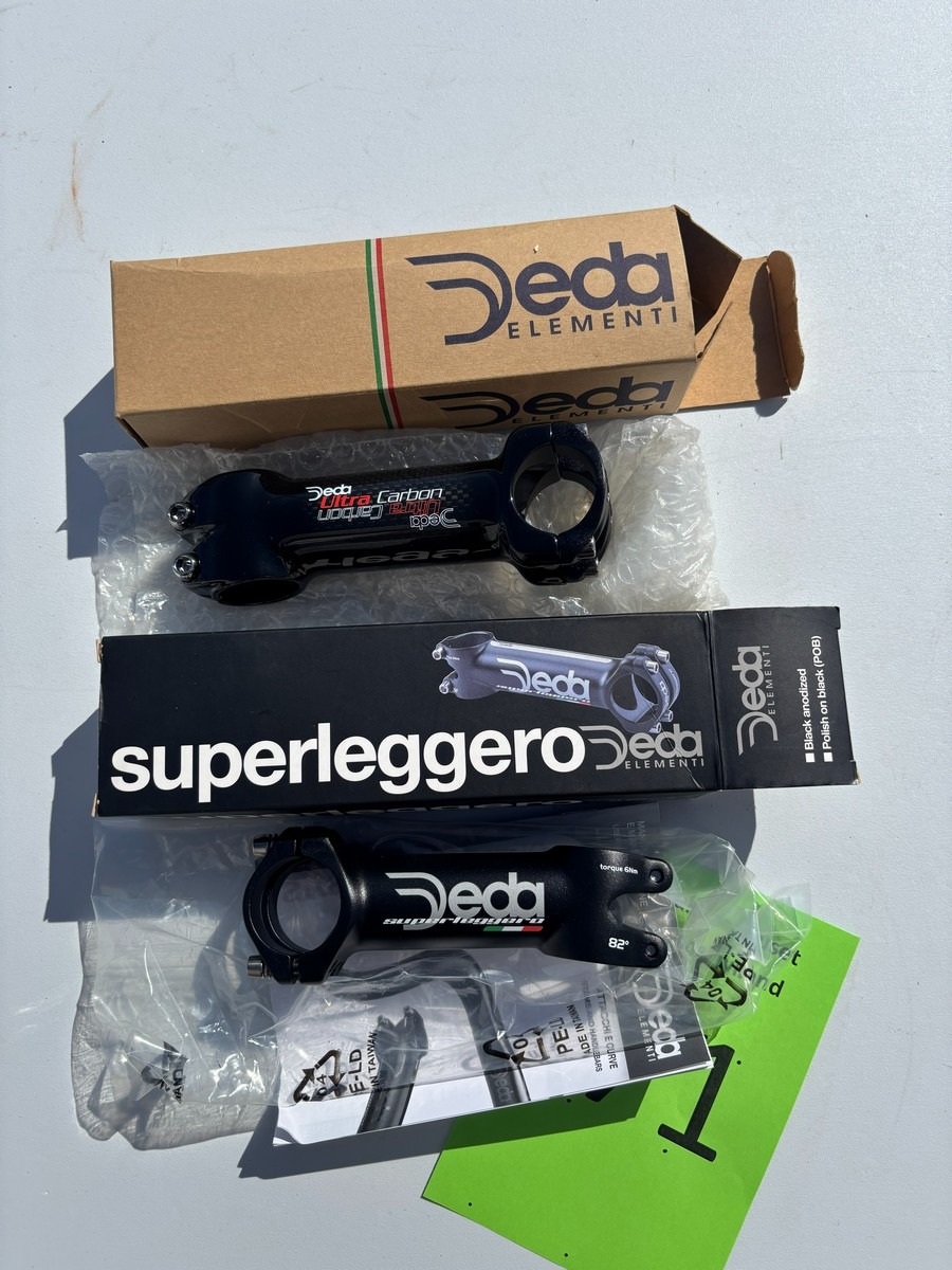 Deda Elementi frempinde – Ultra Carbon & Superleggero (2 stk.) – nye i æske