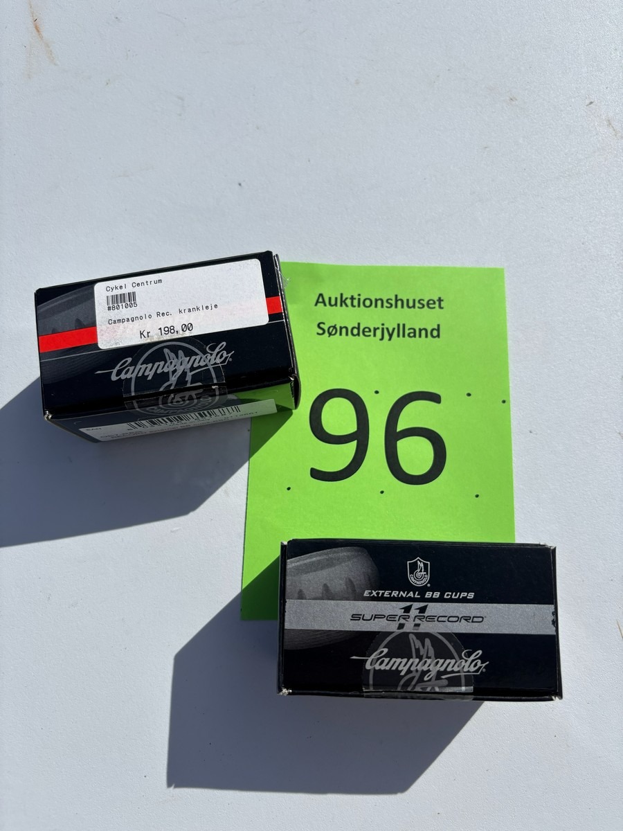 Campagnolo Super Record 11s BB cups + Record krankleje