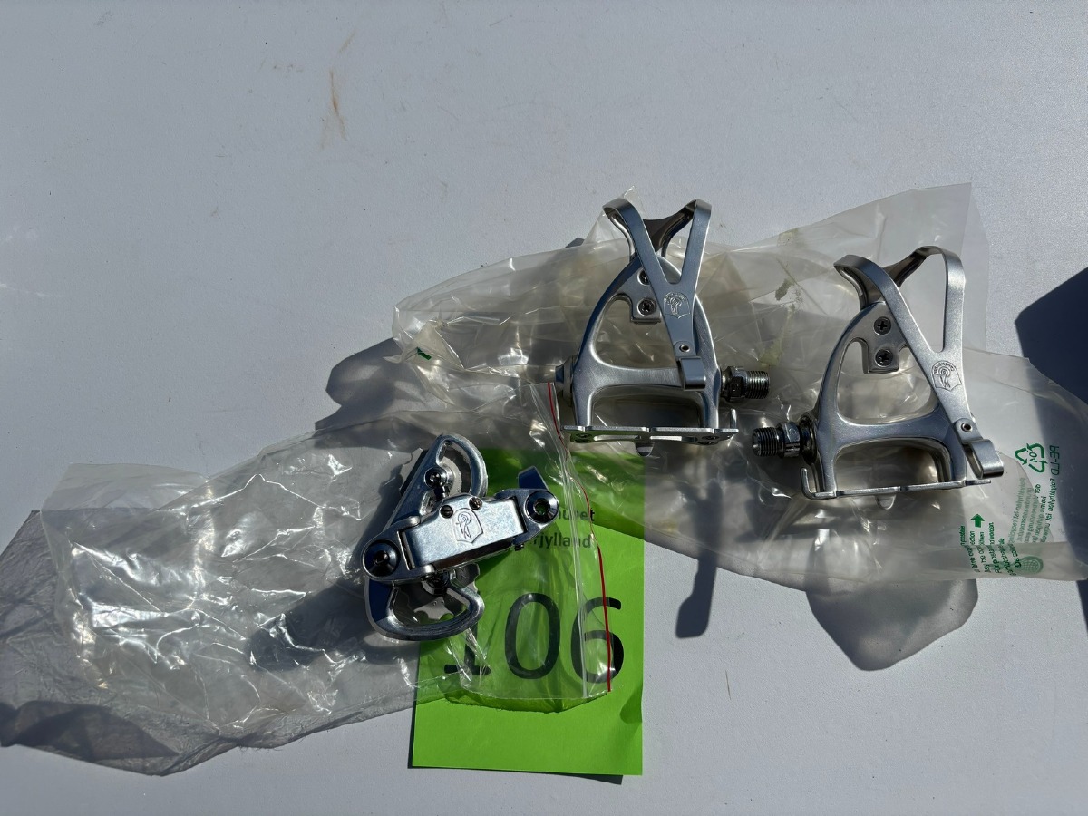 Campagnolo pedaler + bagskifter