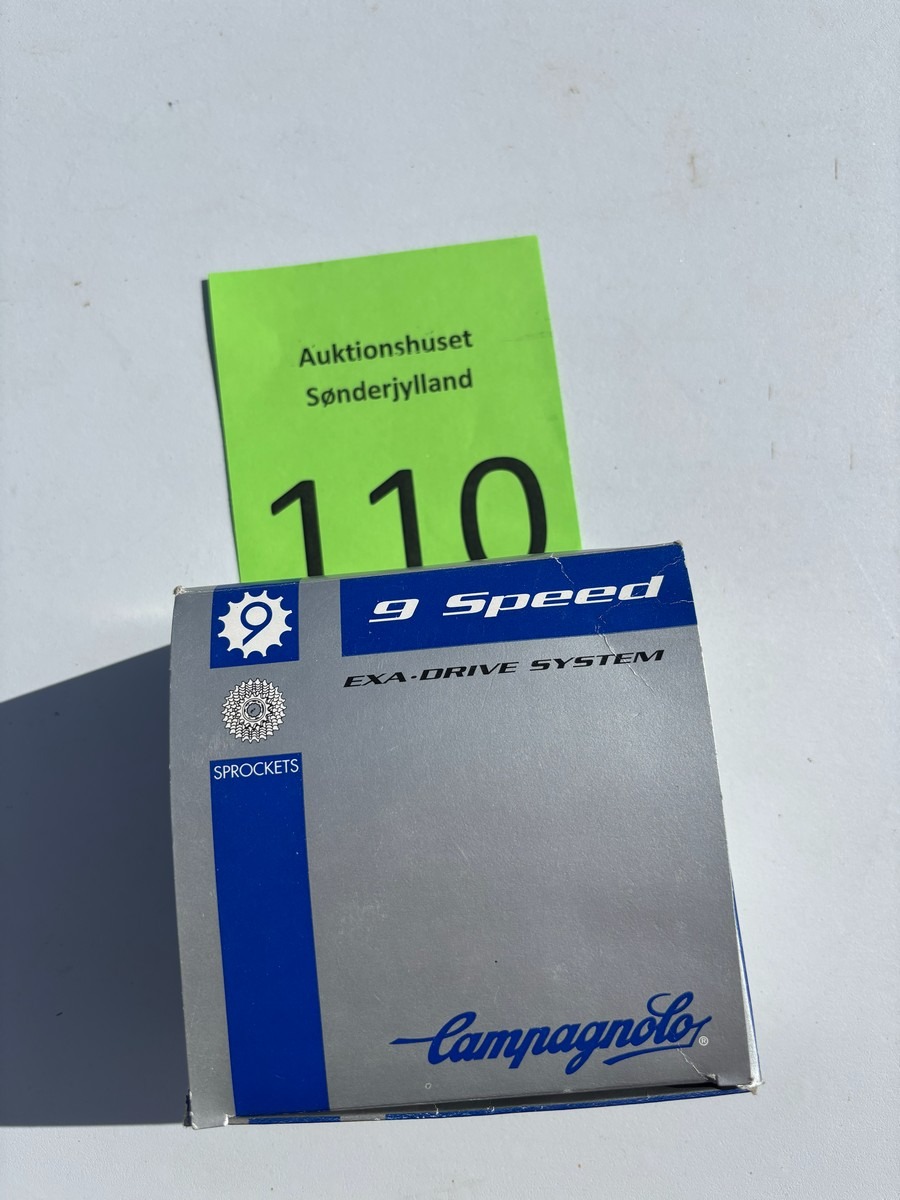 Campagnolo 9 speed sprockets (Ubrugt)