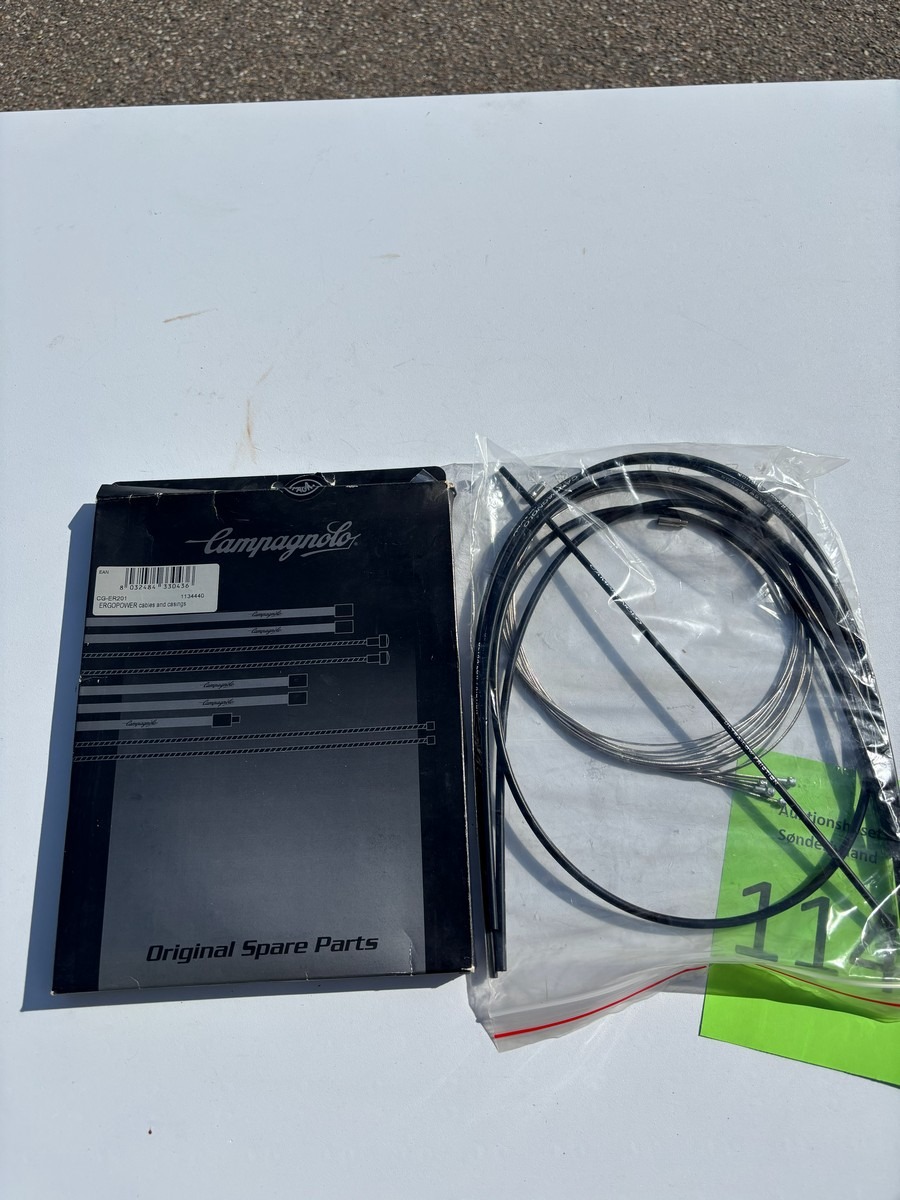 Campagnolo kabelsæt til Ergopower,  inderkabler og yderkabler (Ubrugt)
