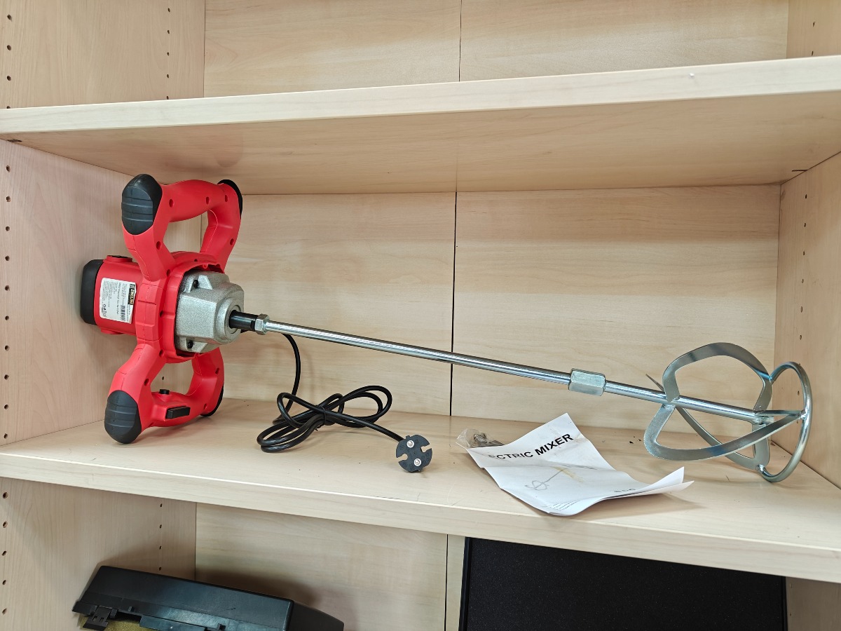 Zincline eldrevet mixer