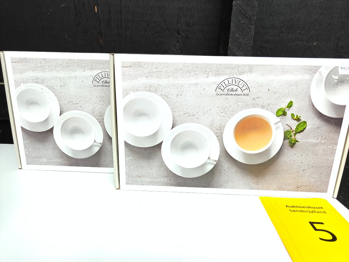 Pillivuyt, sæt med 4 Michelle kopper