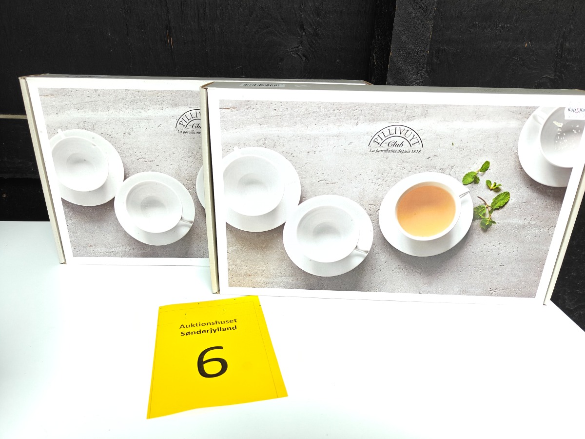 Pillivuyt, sæt med 4 Michelle kopper