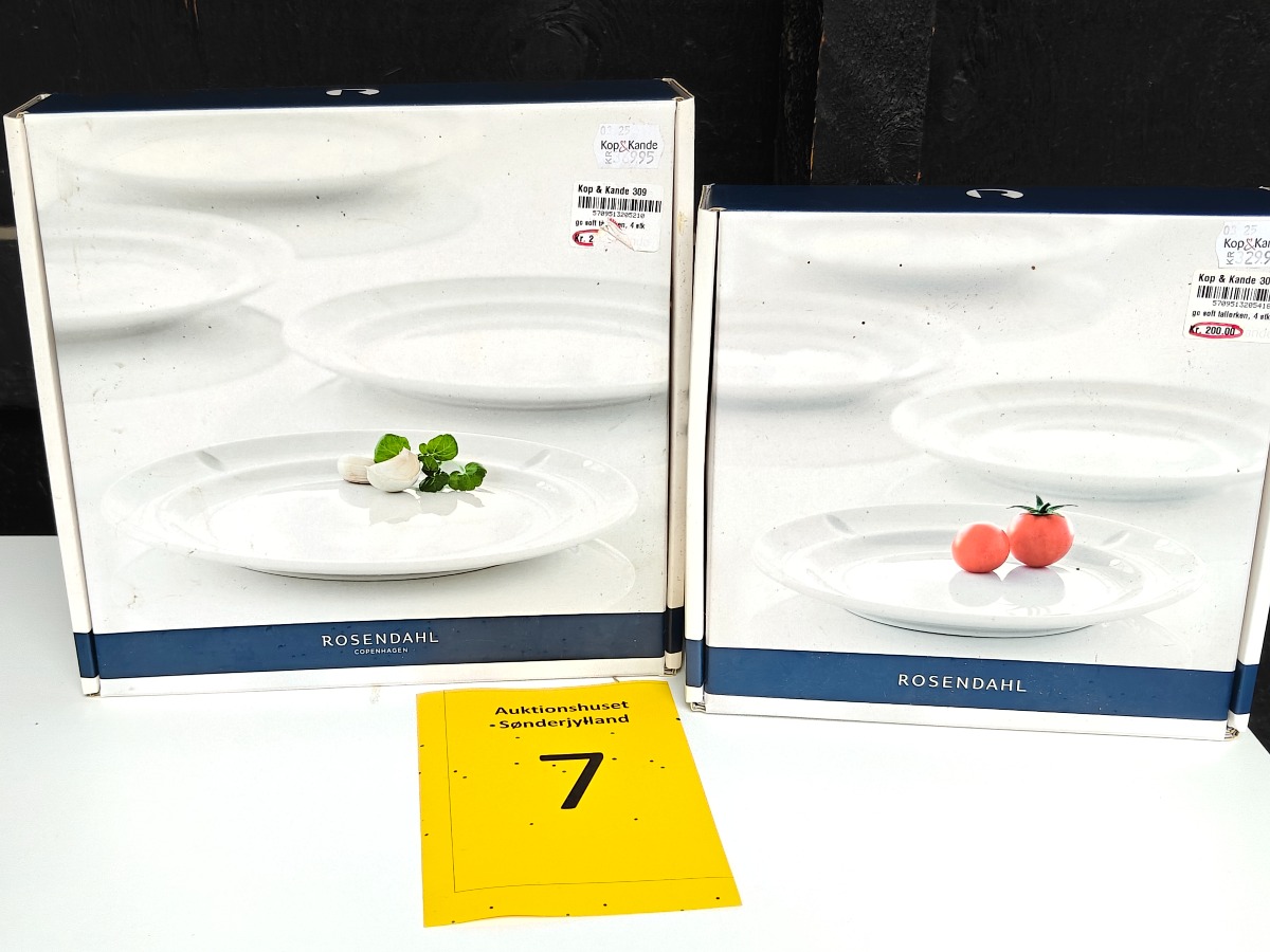Rosendahl Grand Cru Soft tallerkner. (2)