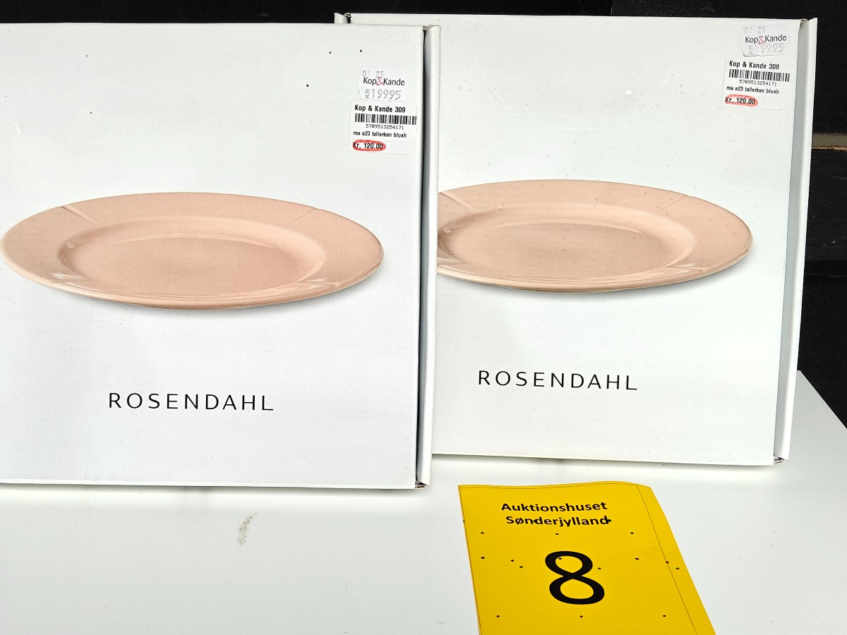 Rosendahl Grand Cru Blush. Tallerkner