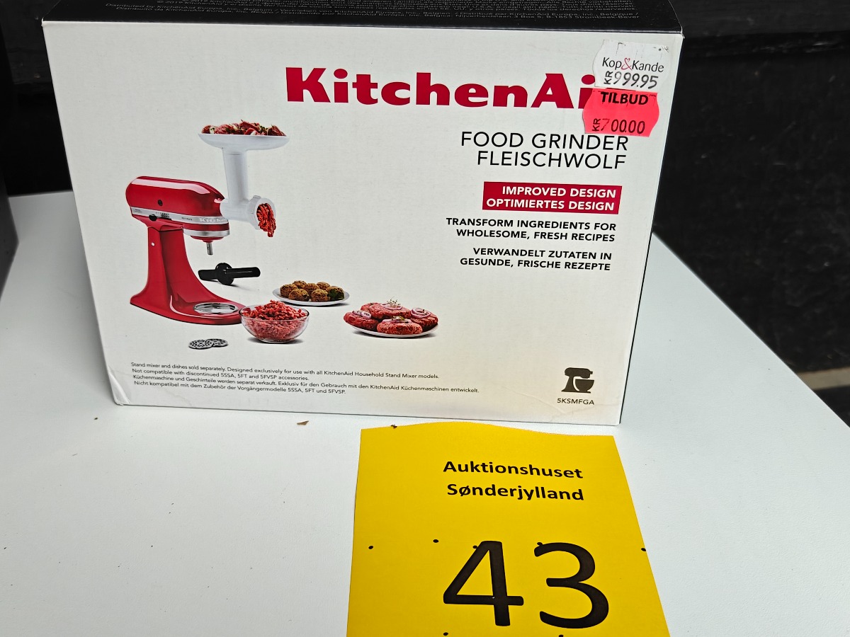 Kitchenaid kødhakker
