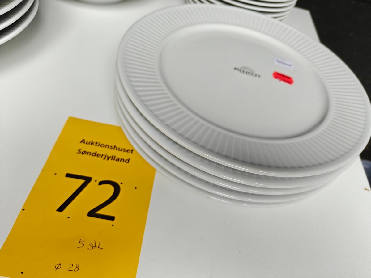 Pillivuyt Plisse middagstallerkner (5)