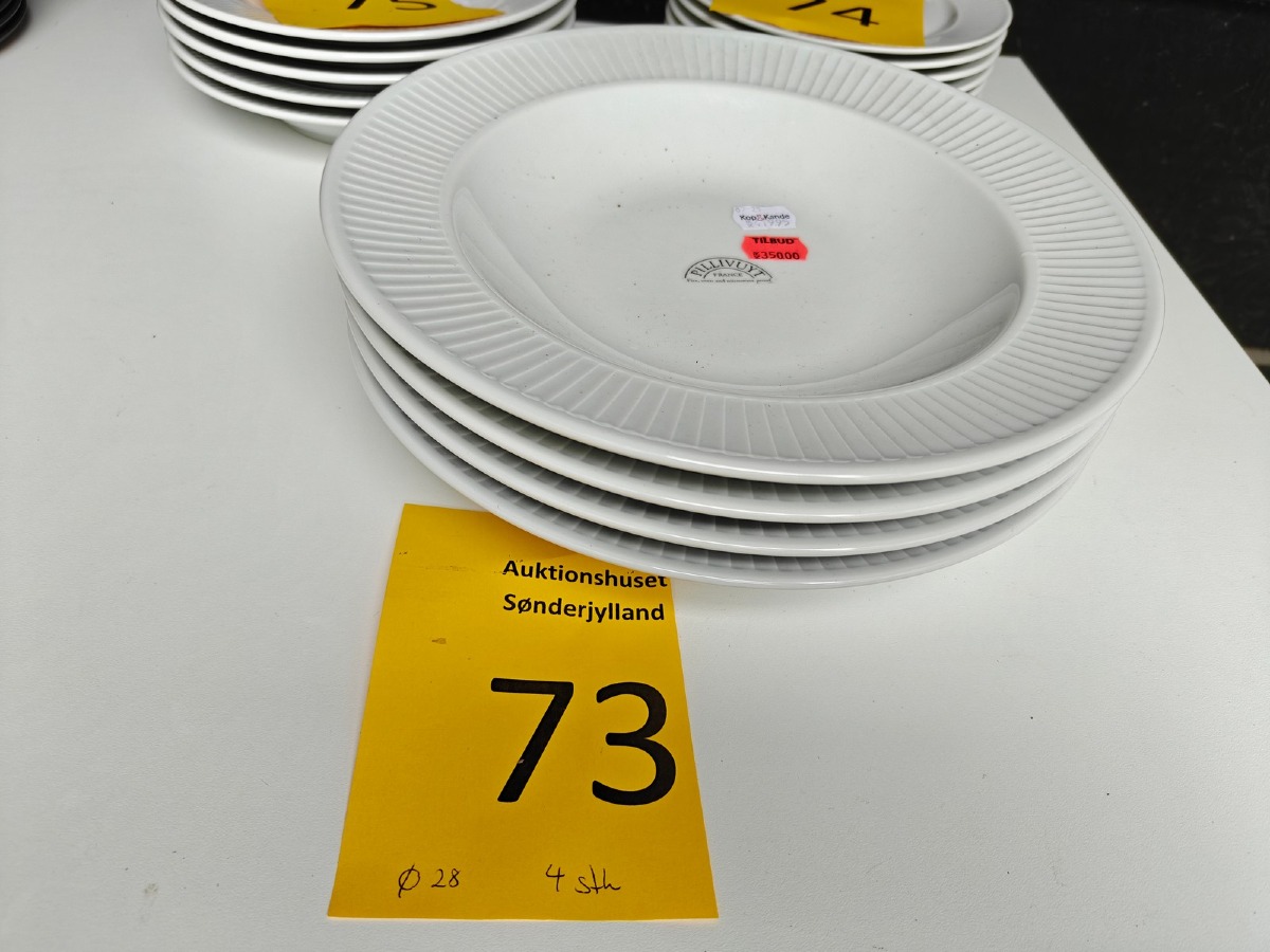 Pillivuyt Plisse dybe tallerkner (4)