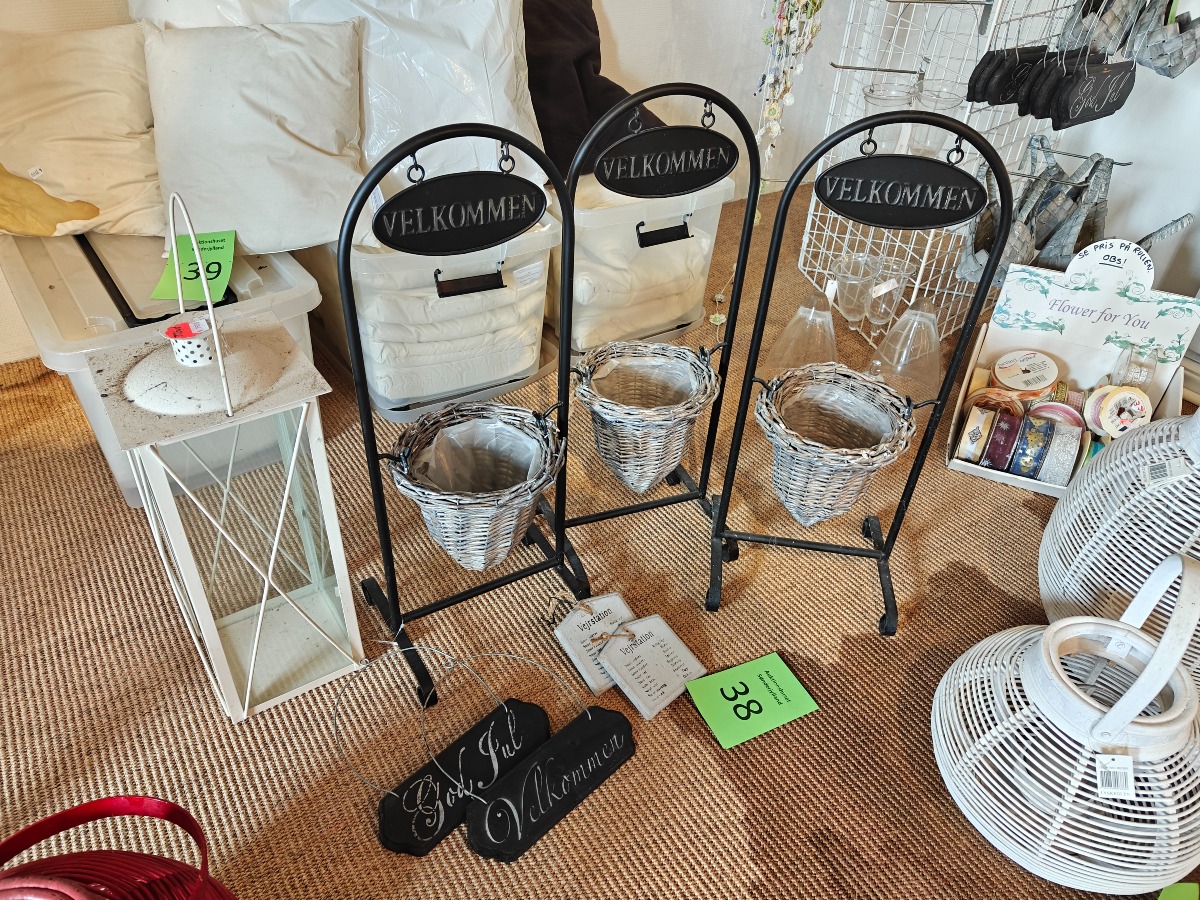 Forskelligt til udendørsdekoration