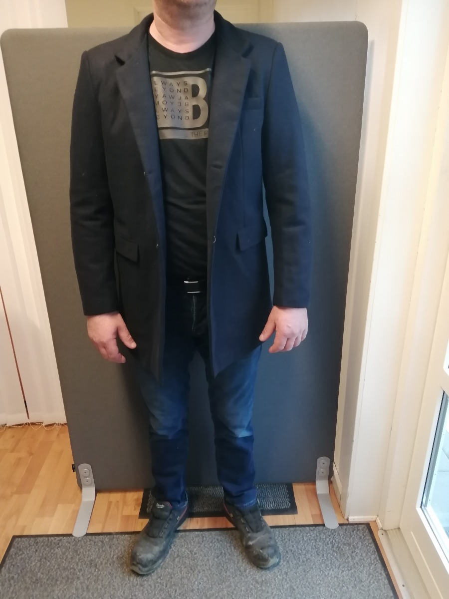 Blazer jakke i Antageligt uld.