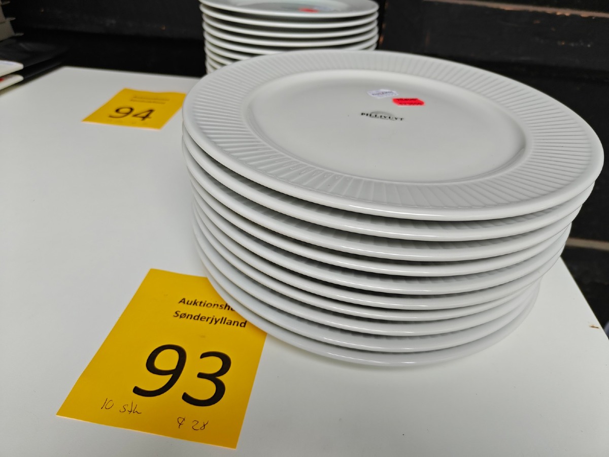 Pillivuyt Plisse middagstallerkner (10)