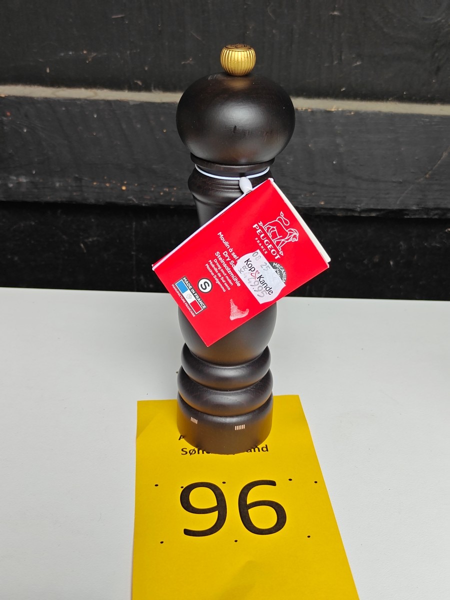 Peugeot saltkværn, sort