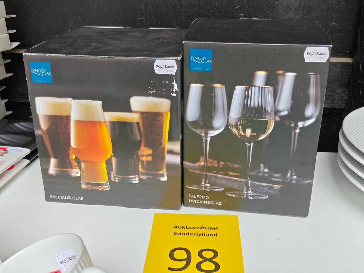 Lynby Glas Specialølglas og Palermo hvidvinsglas (2)
