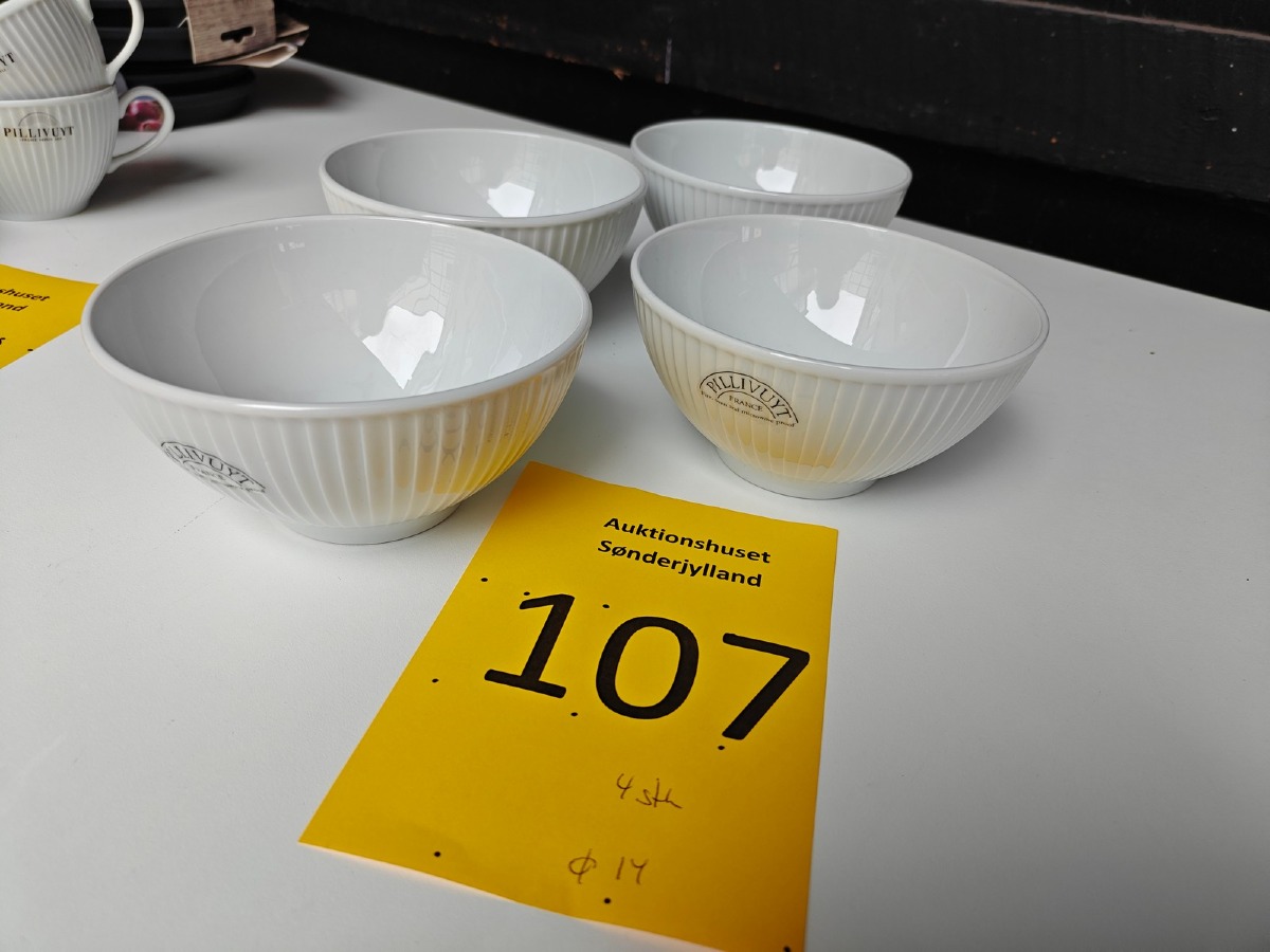 Pillivuyt Plisse skåle (4)