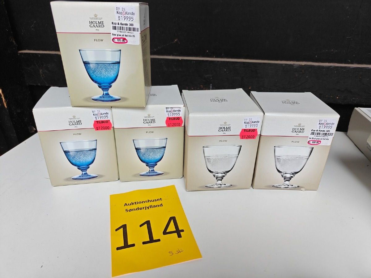 Holmegaard Flow glas (5)