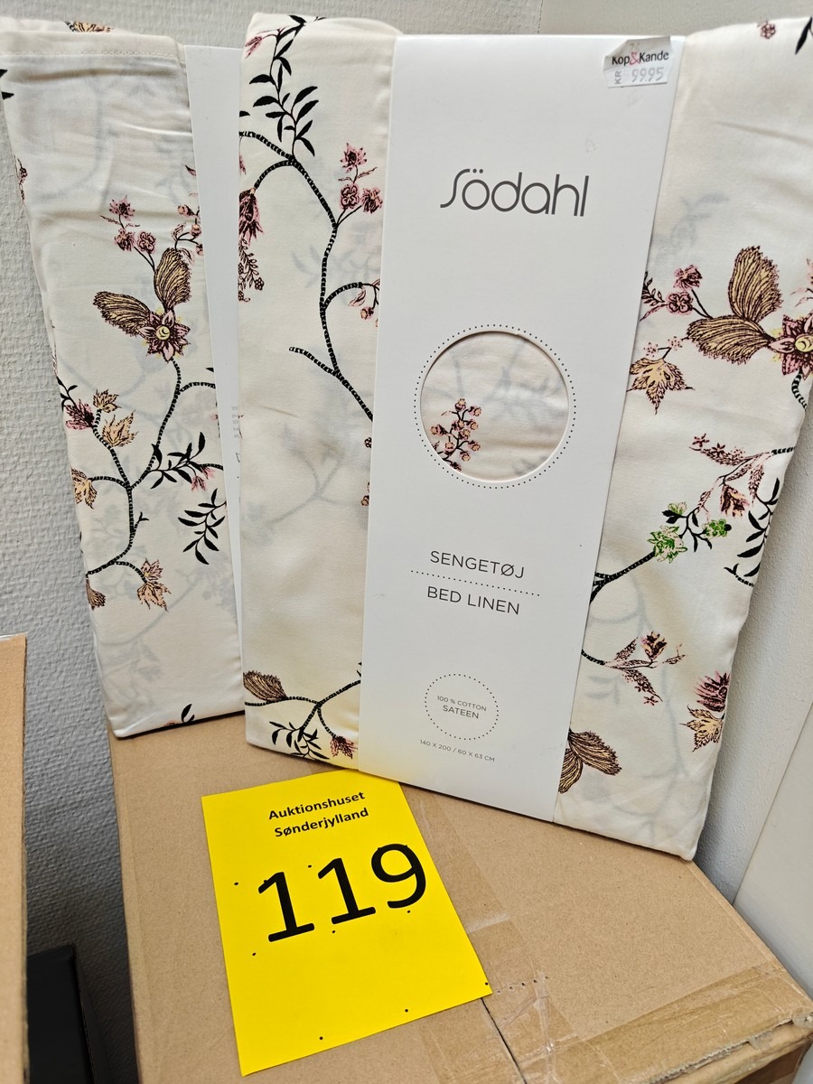 Södahl sengesæt 140 x 200 cm. (2)