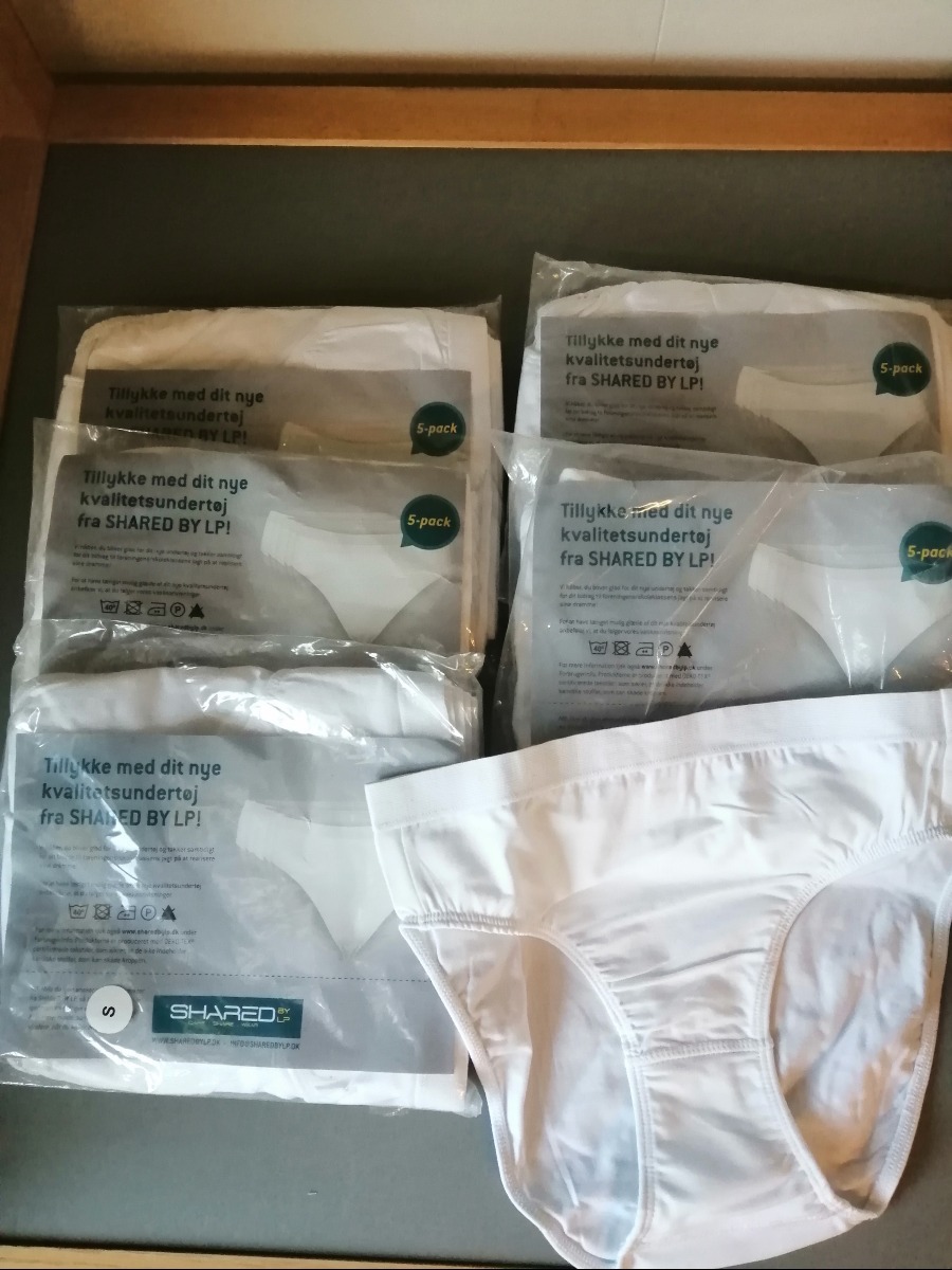 5x5 pak Dame trusser str S