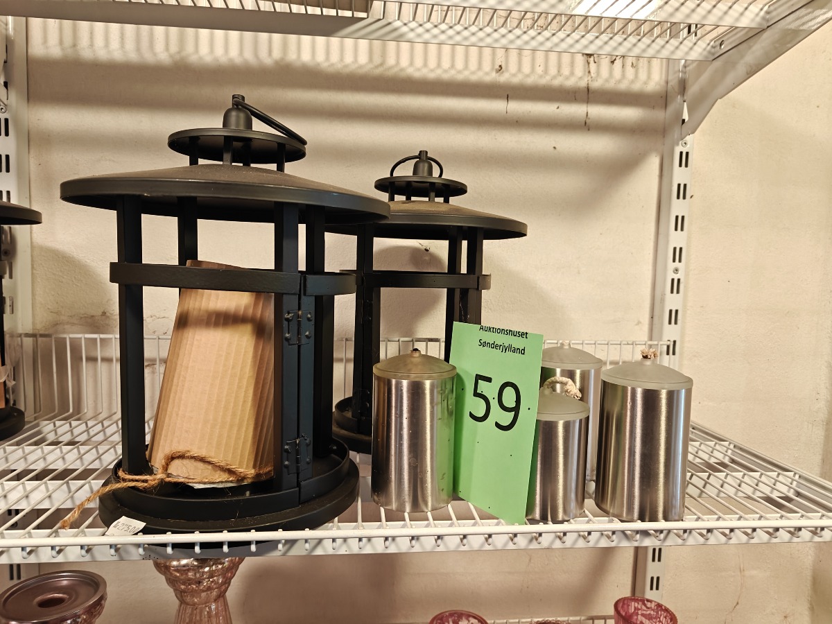 Lanterner og olielamper