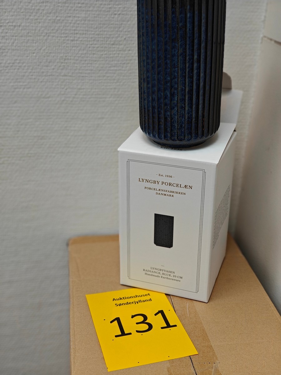 Lyngby Porcelæn Lyngbyvasen blå