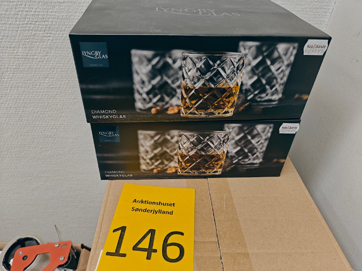 Lyngby Glas 12 Diamond Whiskyglas (2)