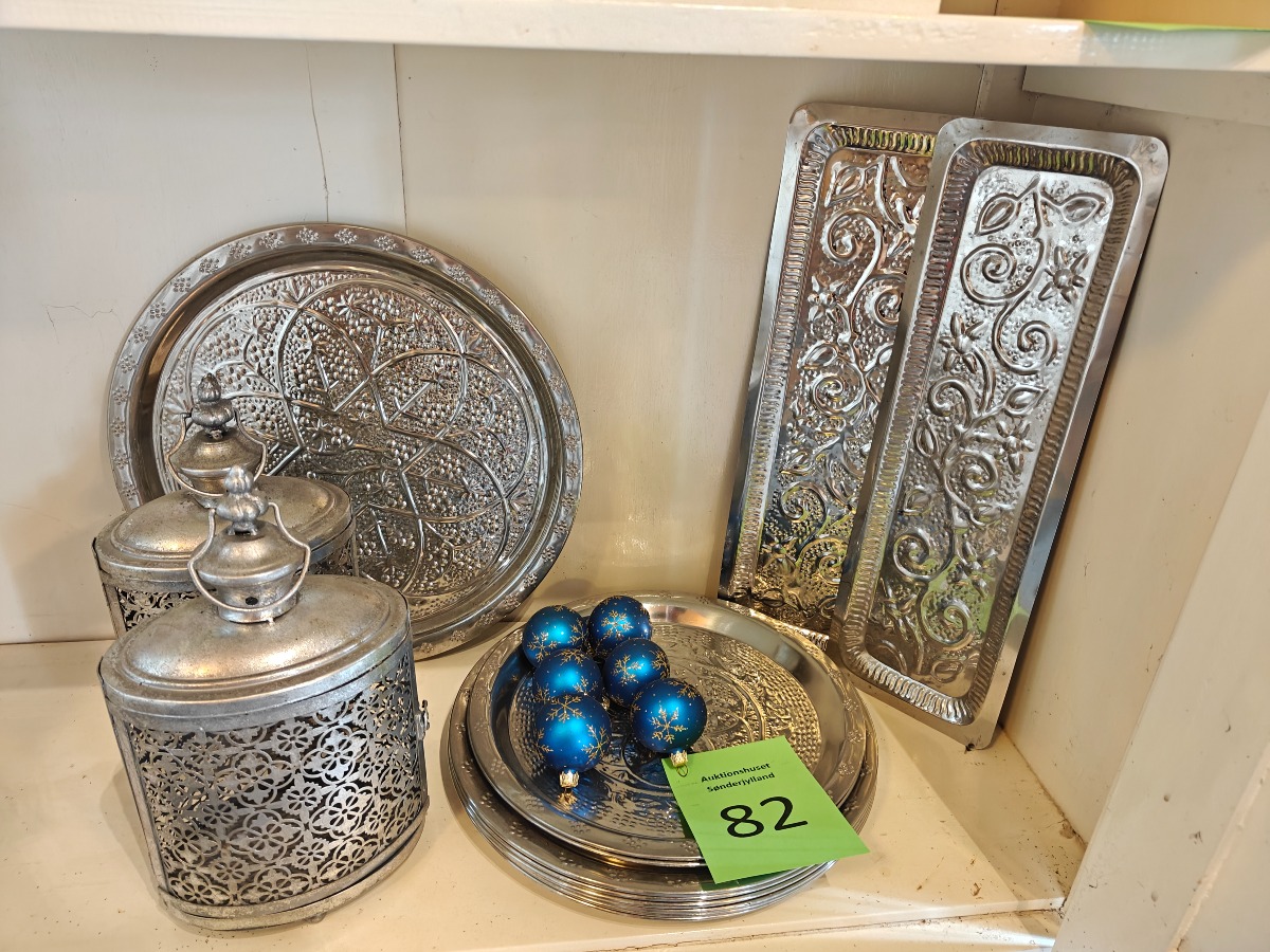 Indisk inspirerede metalgenstande