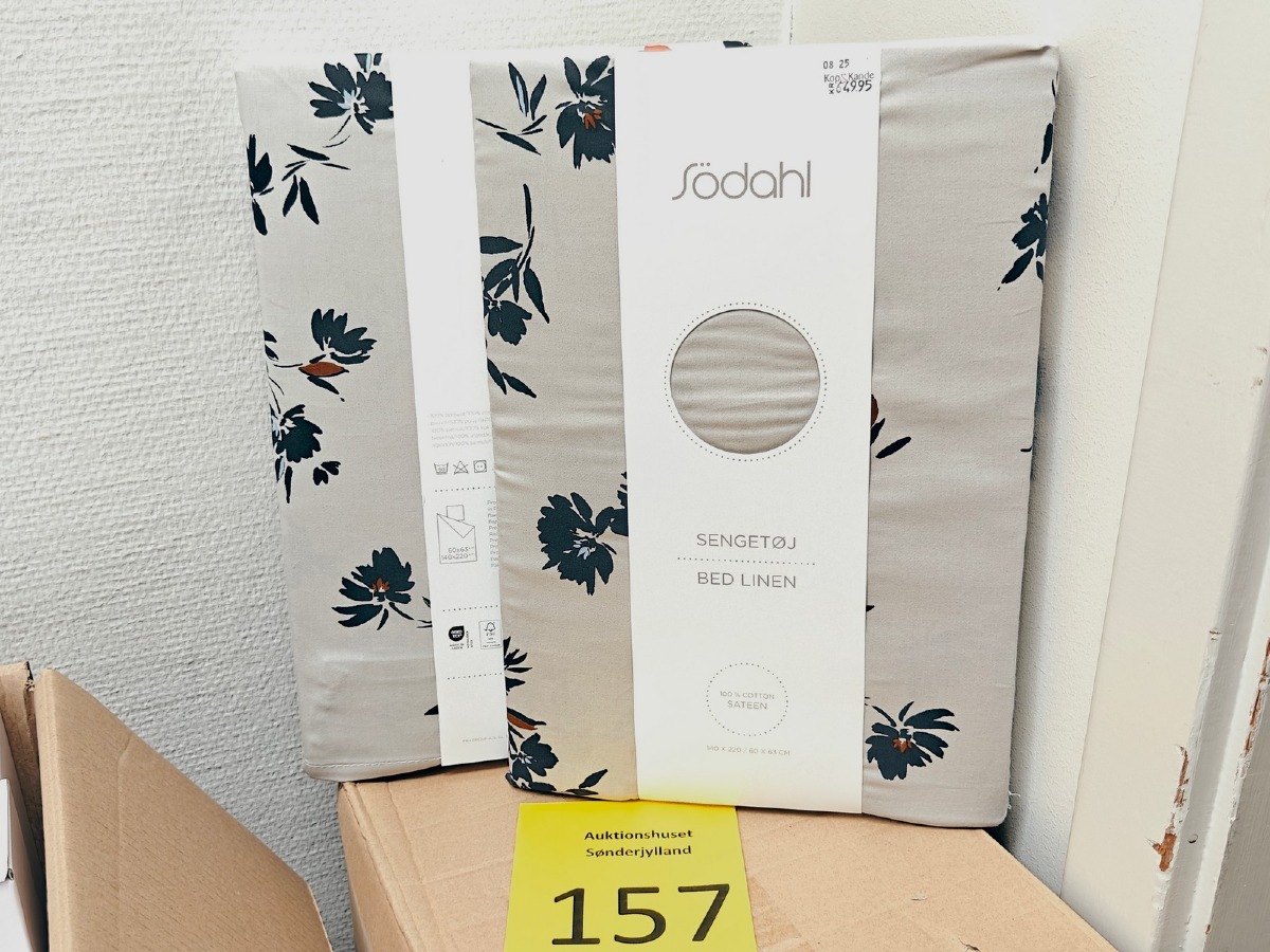 Södahl 2 sengesæt 140 x 200 cm.  (2)