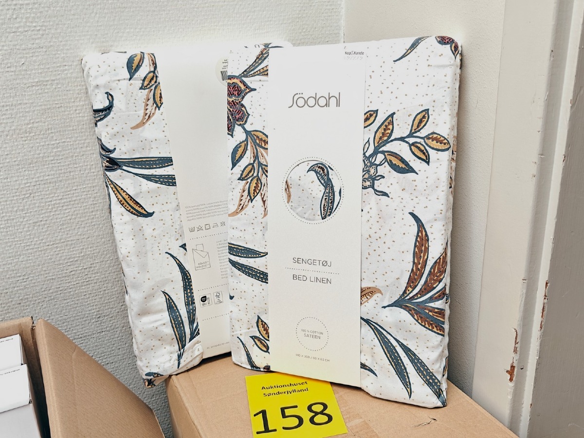 Södahl 2 sengesæt 140 x 200 cm. (2)