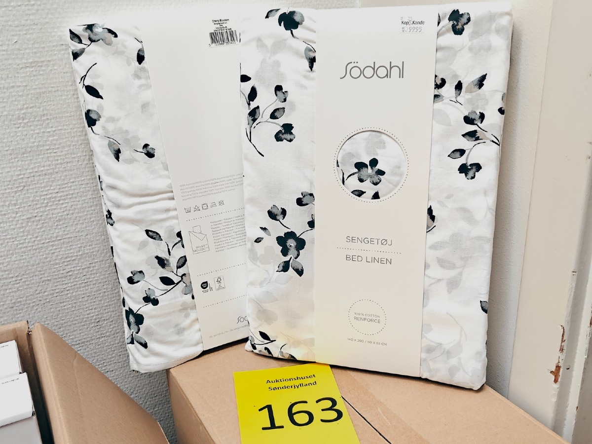 Södahl 2 sengesæt 140 x 200 cm. (2)