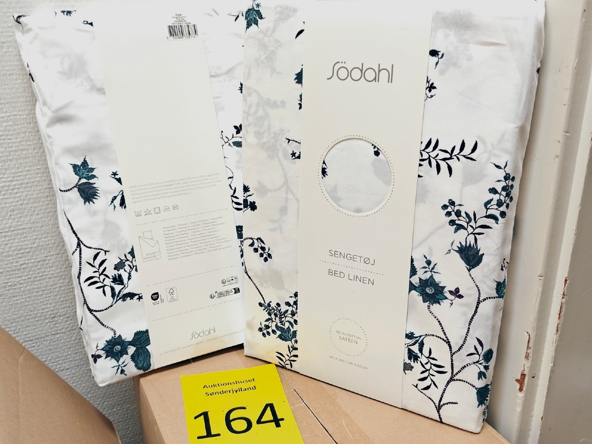 Södahl 2 sengesæt 140 x 200 cm.  (2)