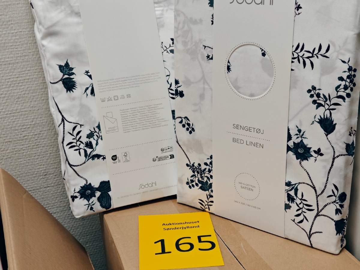 Södahl 2 sengesæt 140 x 200 cm.  (2)