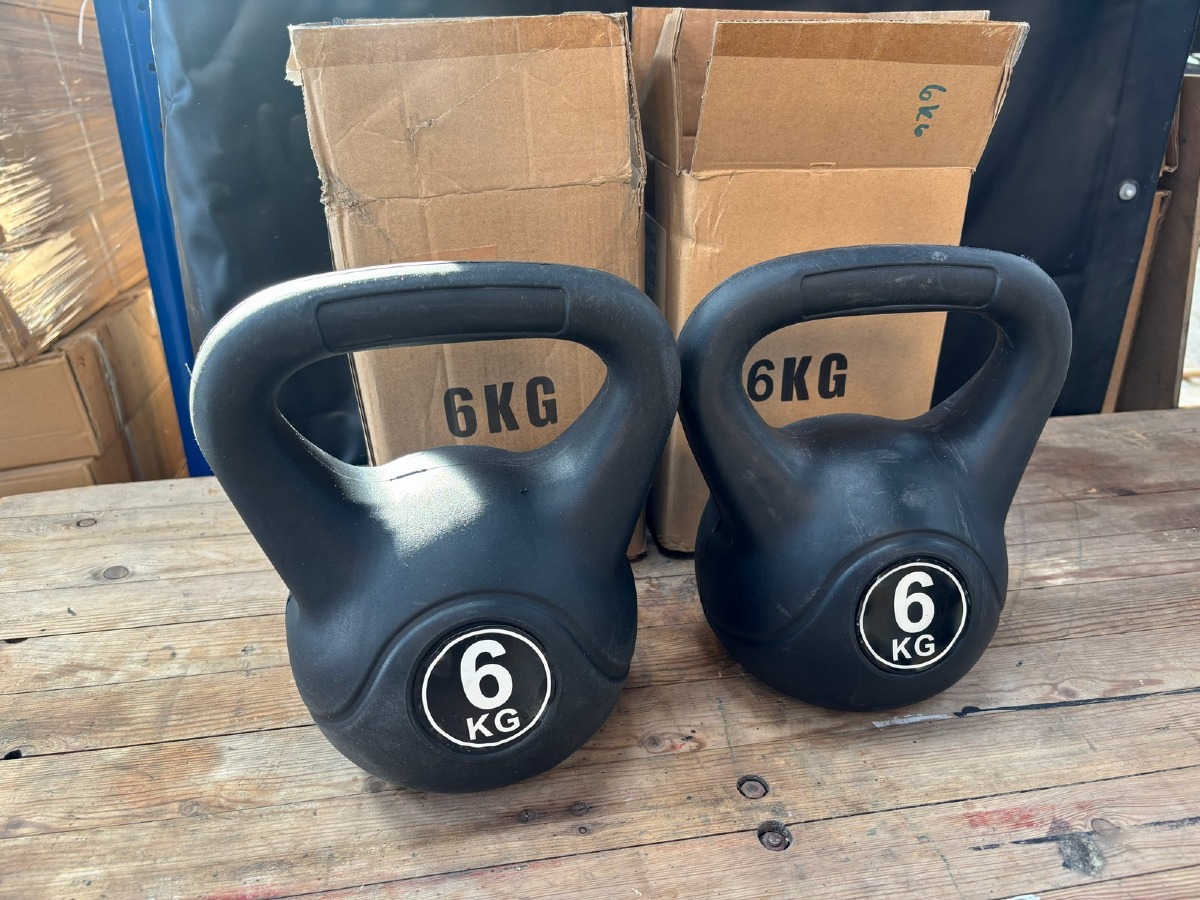 2 stk. 6kg kettlebells