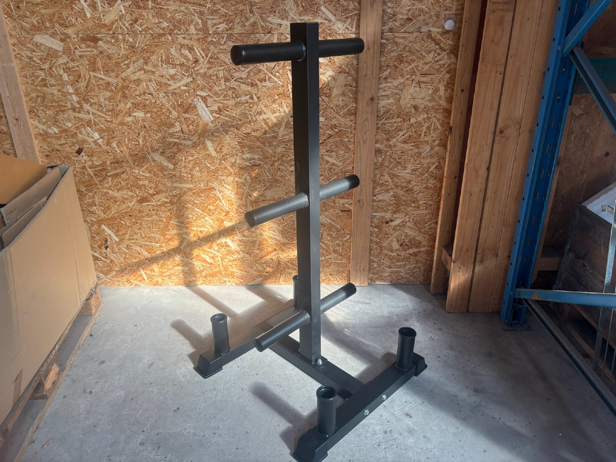 Opbevaringsstativ til vægtskiver og vægtstænger (Ubrugt og usamlet)
