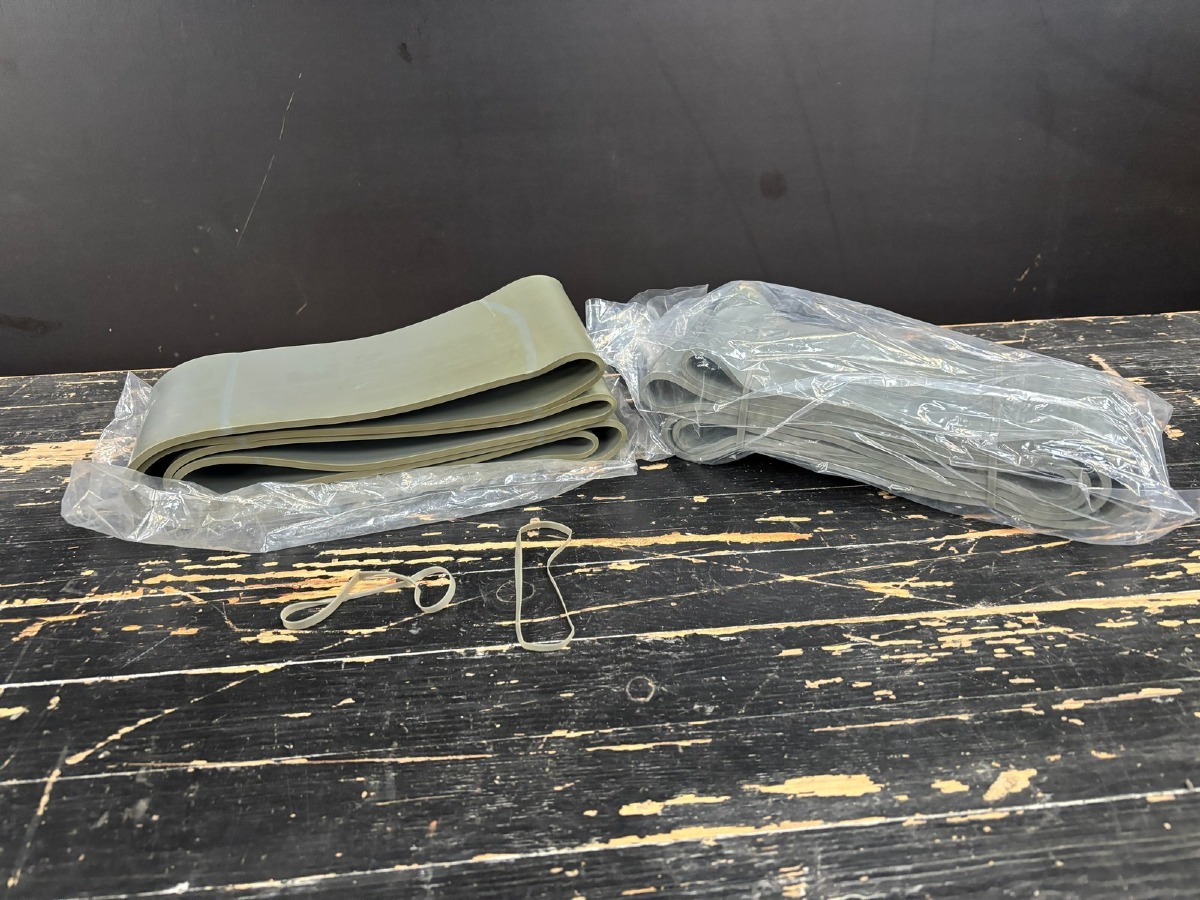 2 sæt træningselastikker / power bands (Ubrugt)