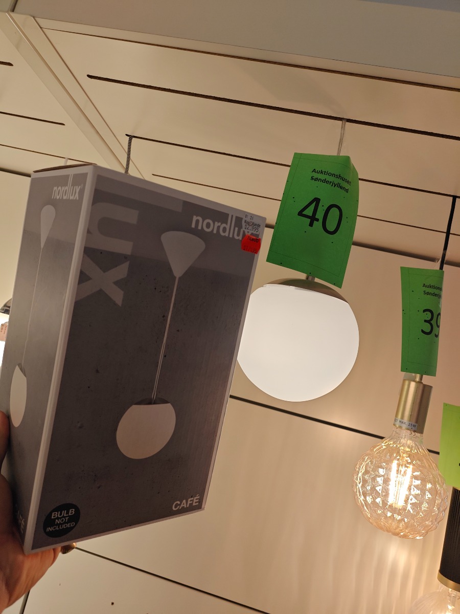 2 stk. Nordlux Café pendler 